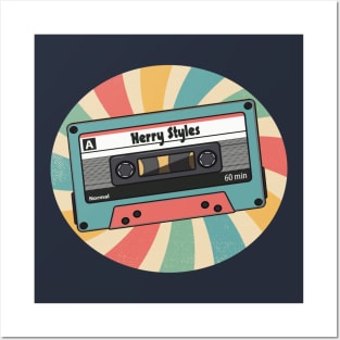 herry styles retro Posters and Art